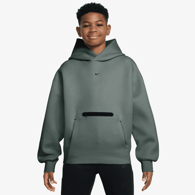 Nike Bluza B NSW TCH FLC OVRS PO HDY-PD 
