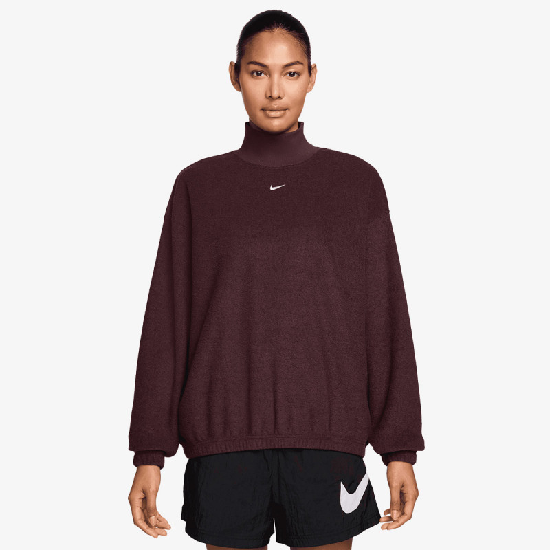 Nike Bluza W NSW PHNX PLSH LS MOCK TOP 