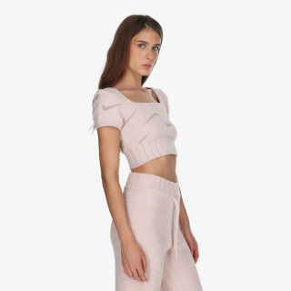 Nike Bluzë W NSW PHNX BCL SS CROP TOP 