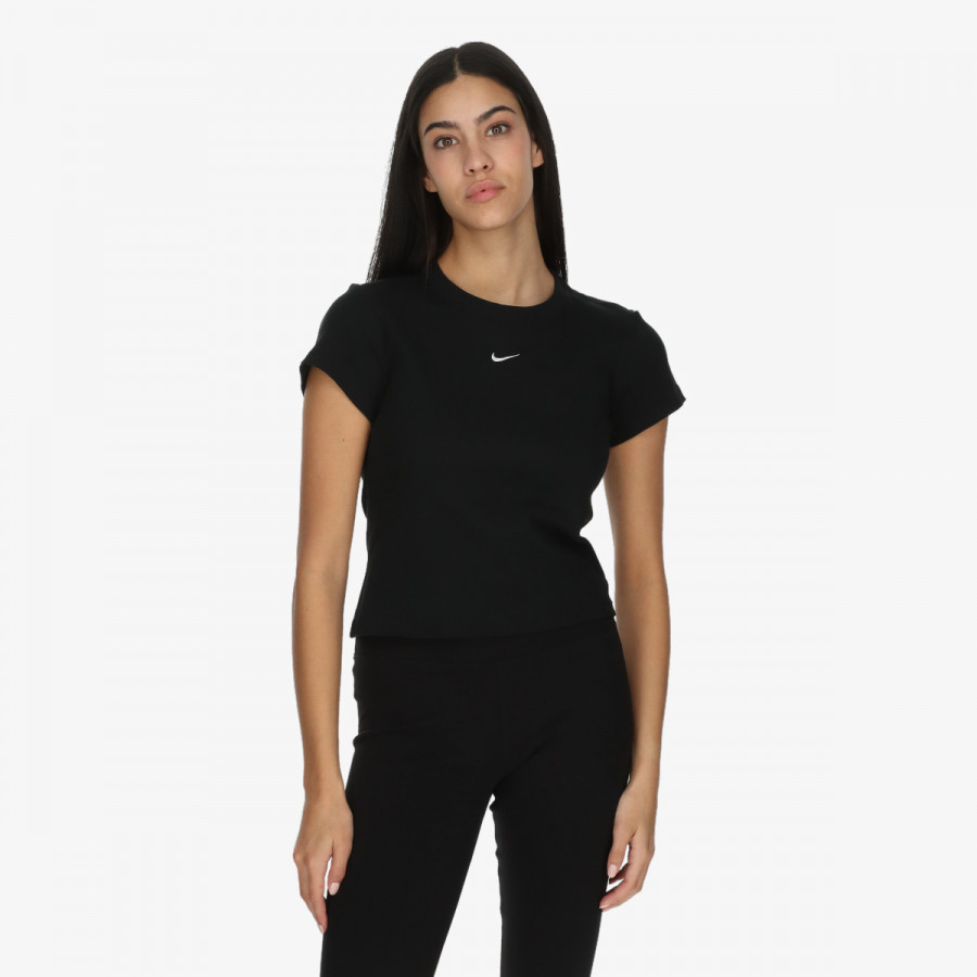 Nike Bluzë W NSW RIB  TGHT SS TEE 