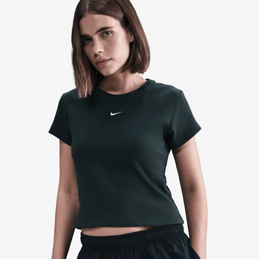 Nike Bluzë W NSW RIB  TGHT SS TEE 