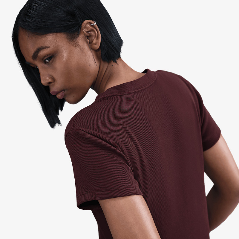 Nike Bluzë W NSW RIB  TGHT SS TEE 