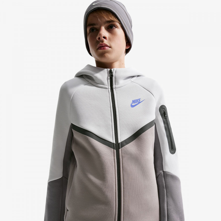 Nike Bluza B NSW TCH FLC FZ - PD 