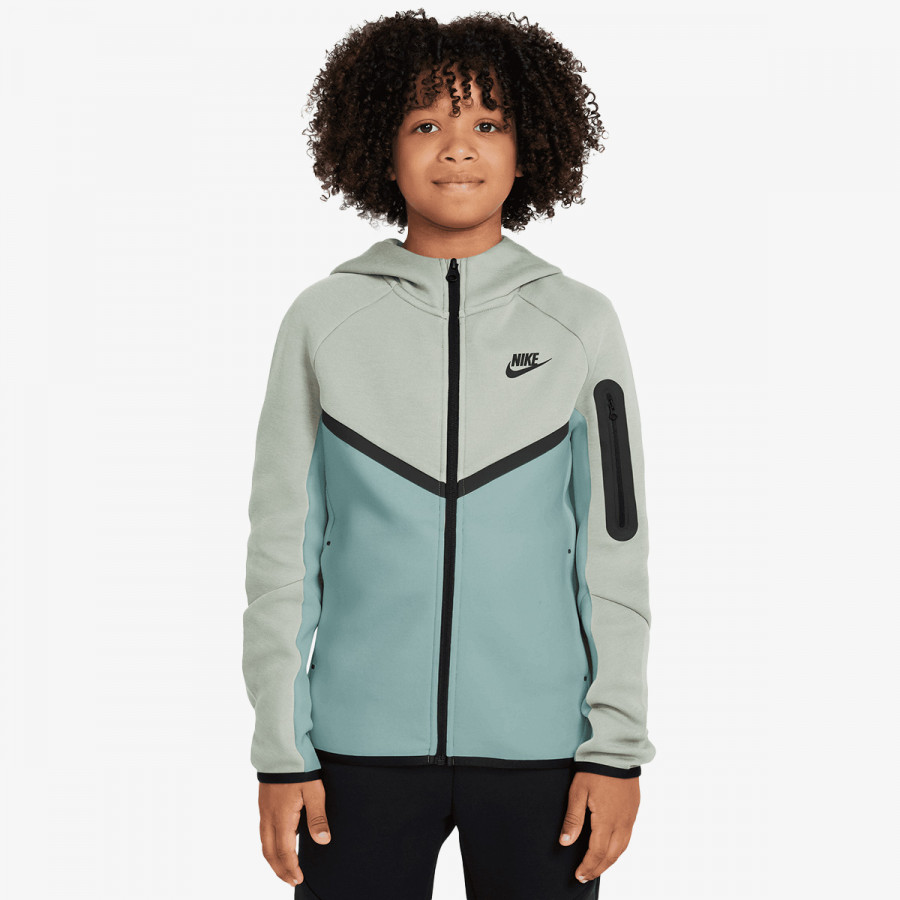 Nike Bluza B NSW TCH FLC FZ - PD 
