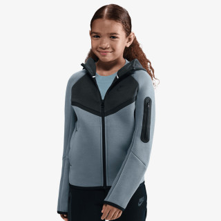 Nike Bluza B NSW TCH FLC FZ - PD 