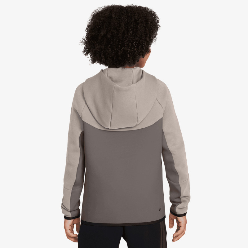 Nike Bluza B NSW TCH FLC FZ - PD 