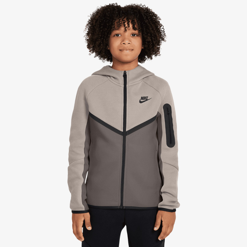 Nike Bluza B NSW TCH FLC FZ - PD 