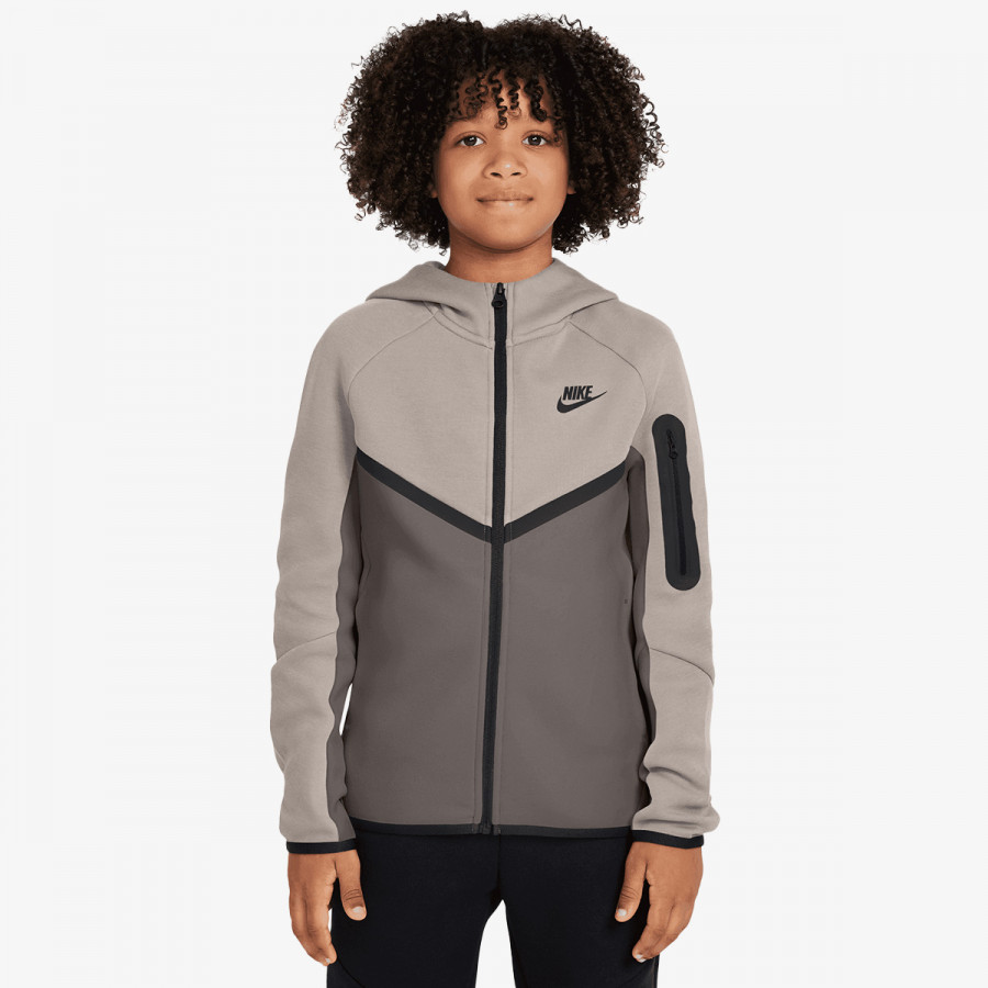 Nike Bluza B NSW TCH FLC FZ - PD 