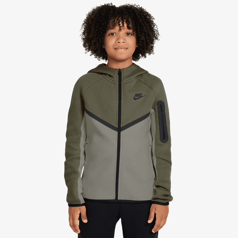Nike Bluza B NSW TCH FLC FZ - PD 