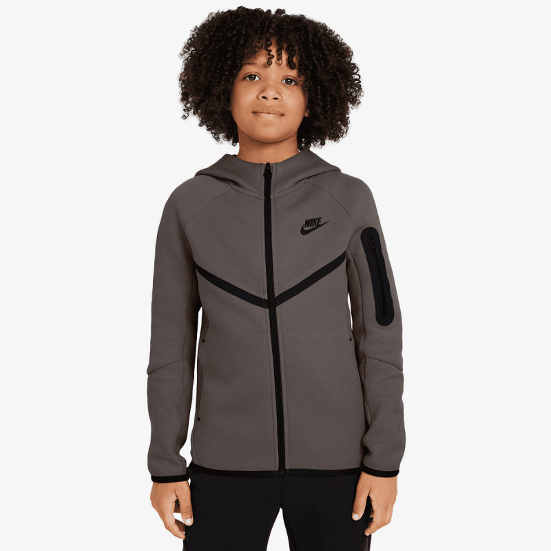 Nike Bluza B NSW TCH FLC FZ - PD 