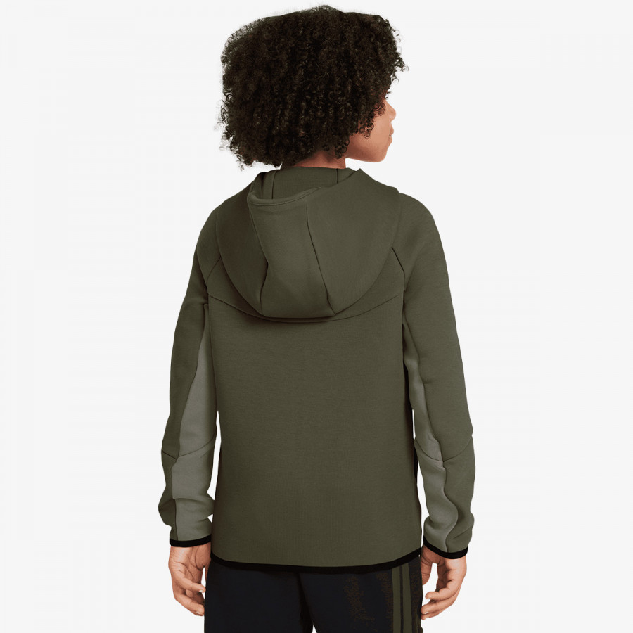 Nike Bluza B NSW TCH FLC FZ - PD 