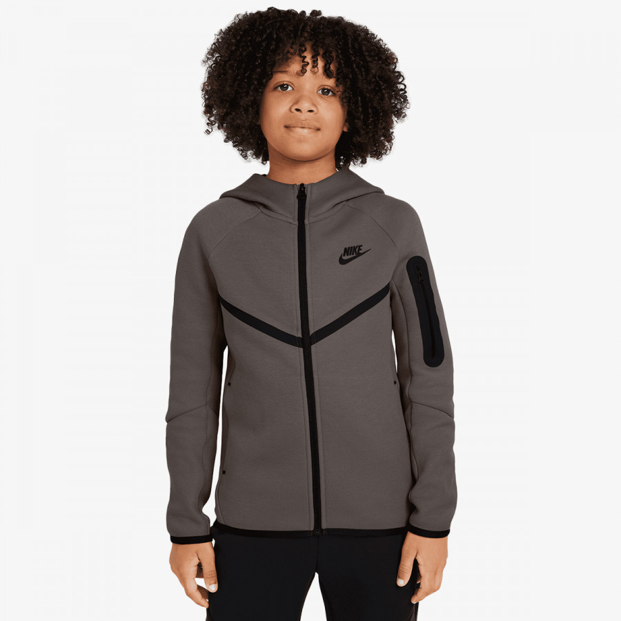 Nike Bluza B NSW TCH FLC FZ - PD 