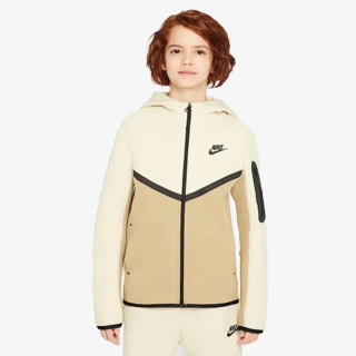 Nike Bluza B NSW TCH FLC FZ - PD 