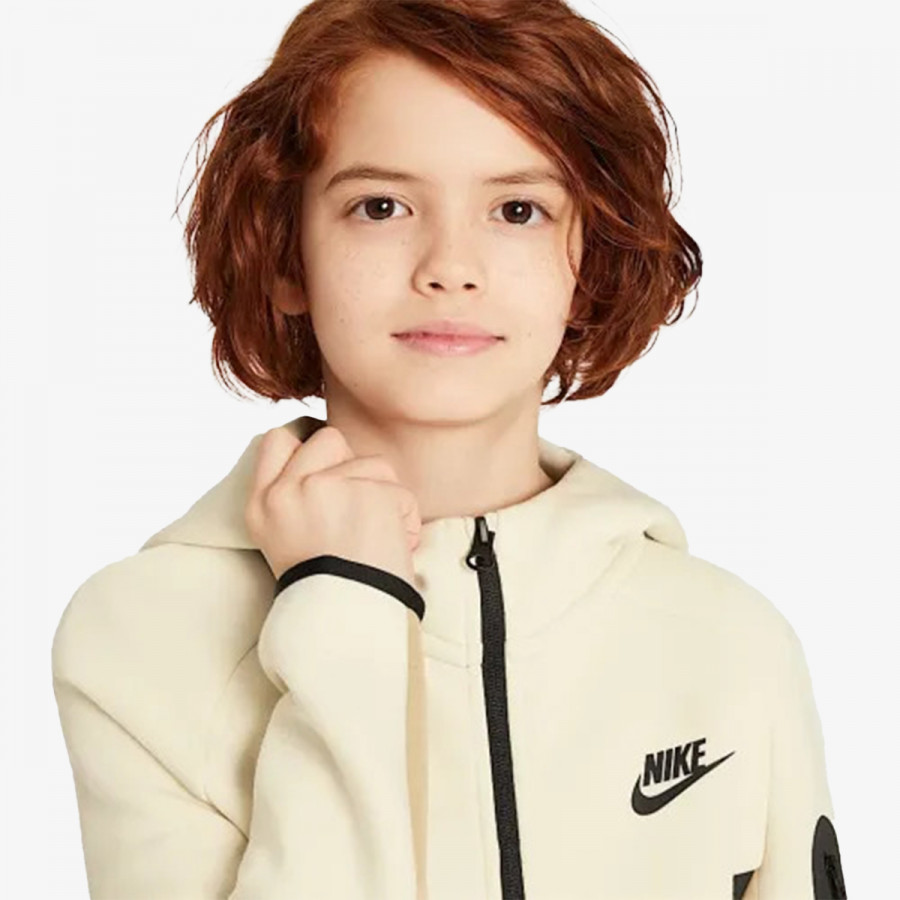Nike Bluza B NSW TCH FLC FZ - PD 