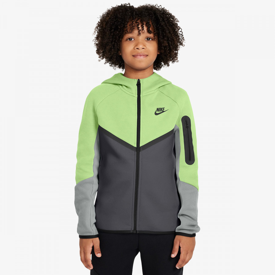 Nike Bluza B NSW TCH FLC FZ - PD 