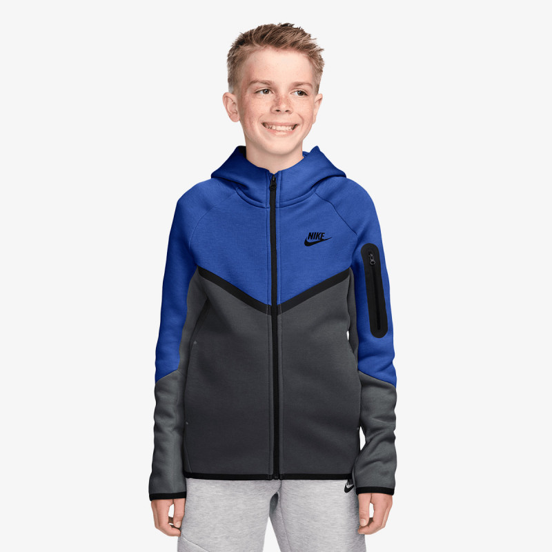 Nike Bluza B NSW TCH FLC FZ - PD 