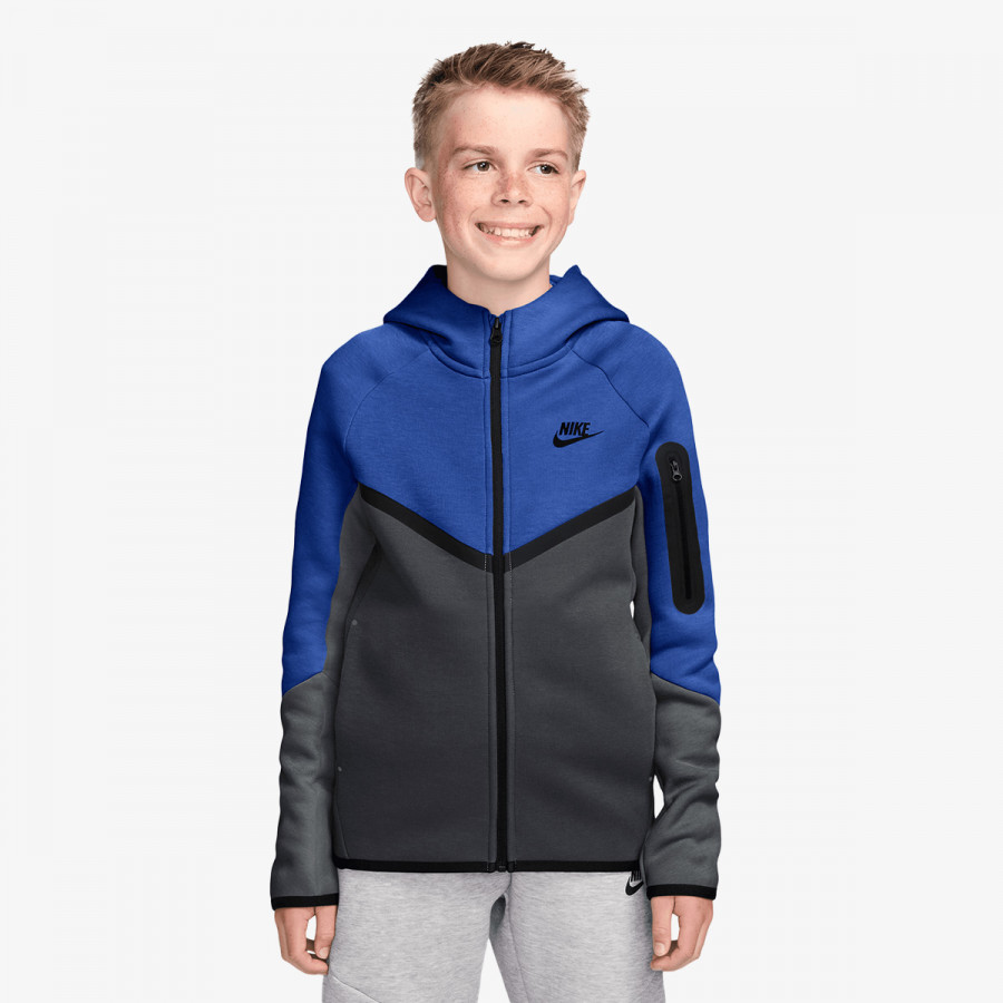 Nike Bluza B NSW TCH FLC FZ - PD 