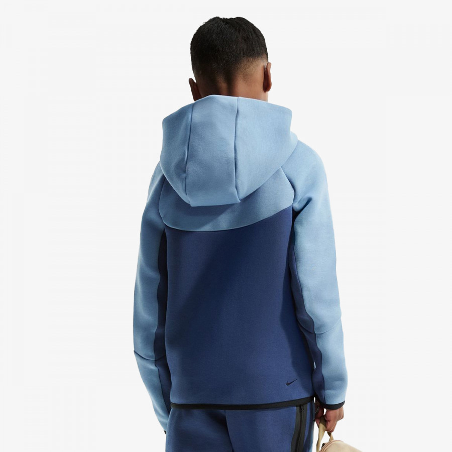 Nike Bluza B NSW TCH FLC FZ - PD 