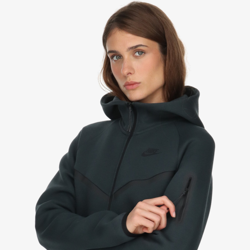 Nike Bluza W NSW TCH FLC WR FZ HDY 2 