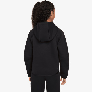 Nike Bluza G NSW TCH FLC HD FZ LS - PD 