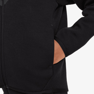 Nike Bluza G NSW TCH FLC HD FZ LS - PD 