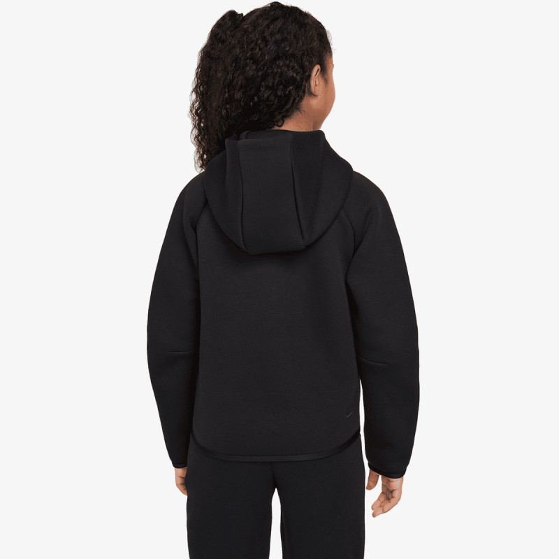 Nike Bluza G NSW TCH FLC HD FZ LS - PD 