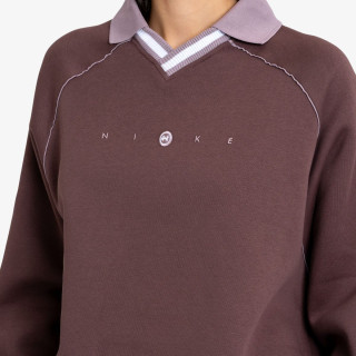 Nike Bluza W NSW PHNX FLC OS GX POLO TOP 