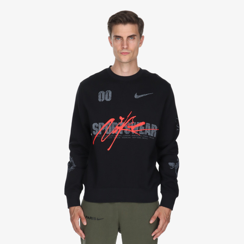 Nike Bluza U NSW CREW CLUB PO BB OC 3 
