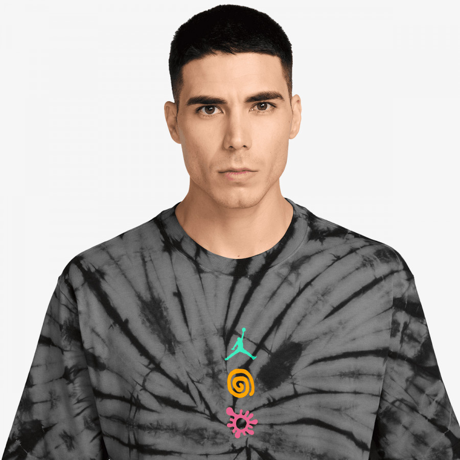 Nike Bluzë M J BRK TIE DYE FEST SS CRW 