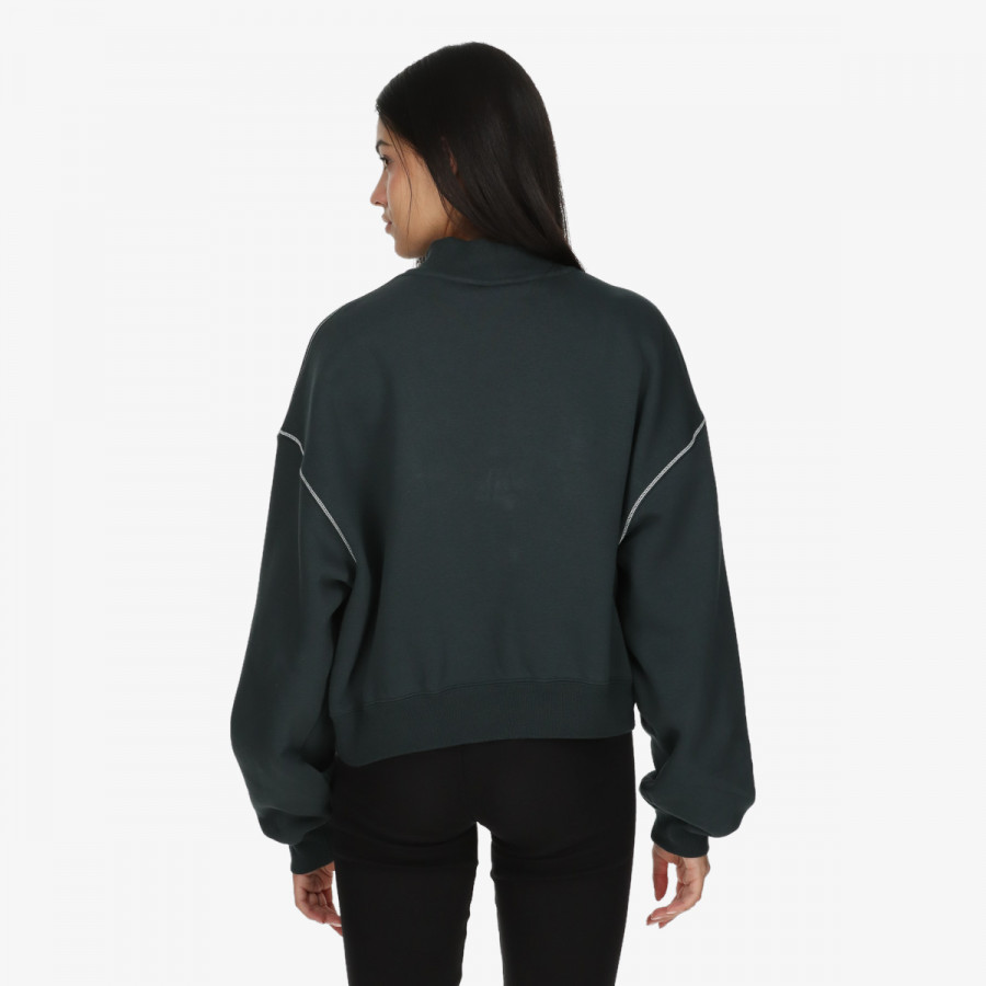 Nike Bluza W NSW PHNX FLC LOGO MOCK NECK 
