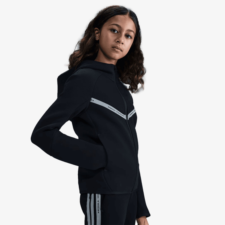 Nike Bluza B NSW TCH FLC FZ REFLECT 