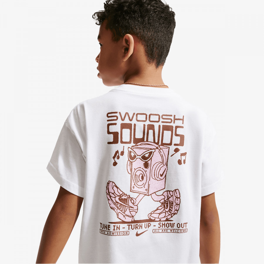 Nike Bluzë K NSW TEE M90 SWOOSH SOUNDS 