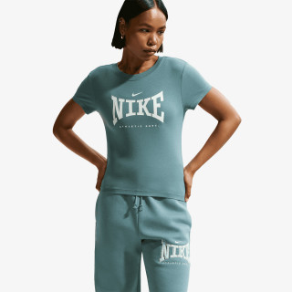 Nike Bluzë W NSW MOD CROP ATH LEAGUE TEE 