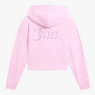 Juicy Couture Produkte ICCLE OUTLINE CROPPED HOODIE 