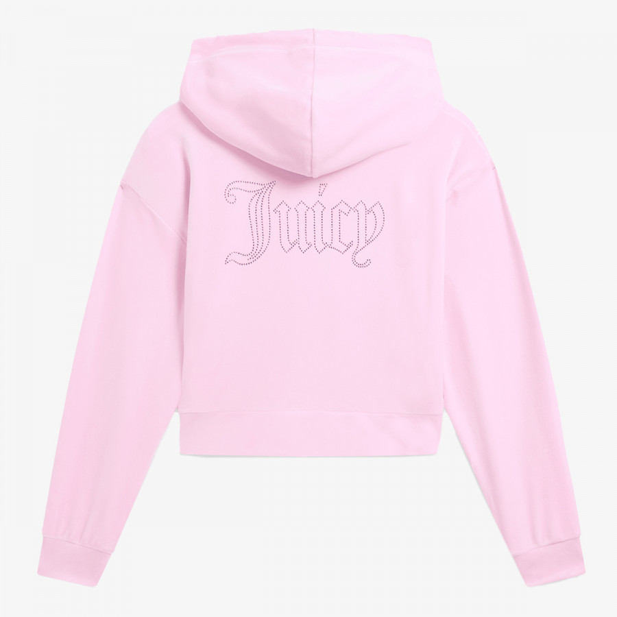 Juicy Couture Produkte ICCLE OUTLINE CROPPED HOODIE 