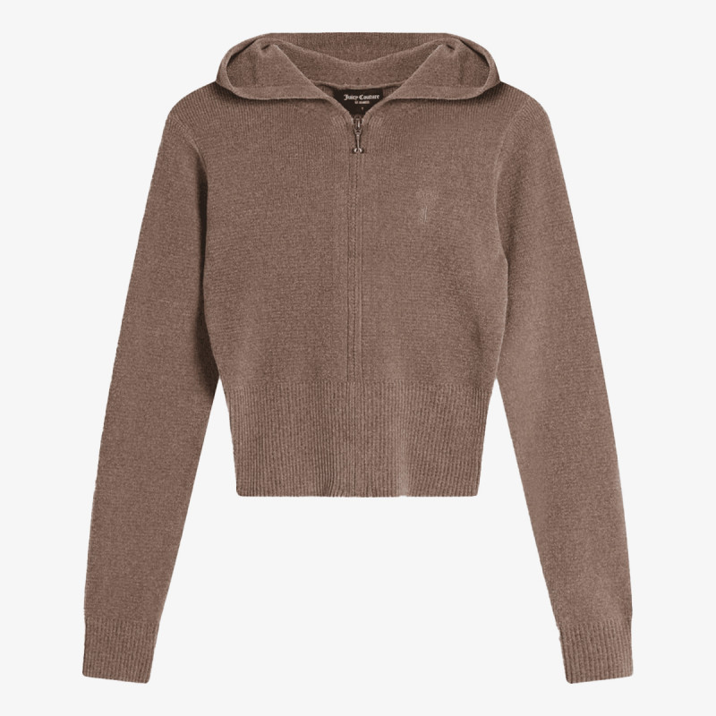 Juicy Couture Bluza MAYA KNIT HOODI 