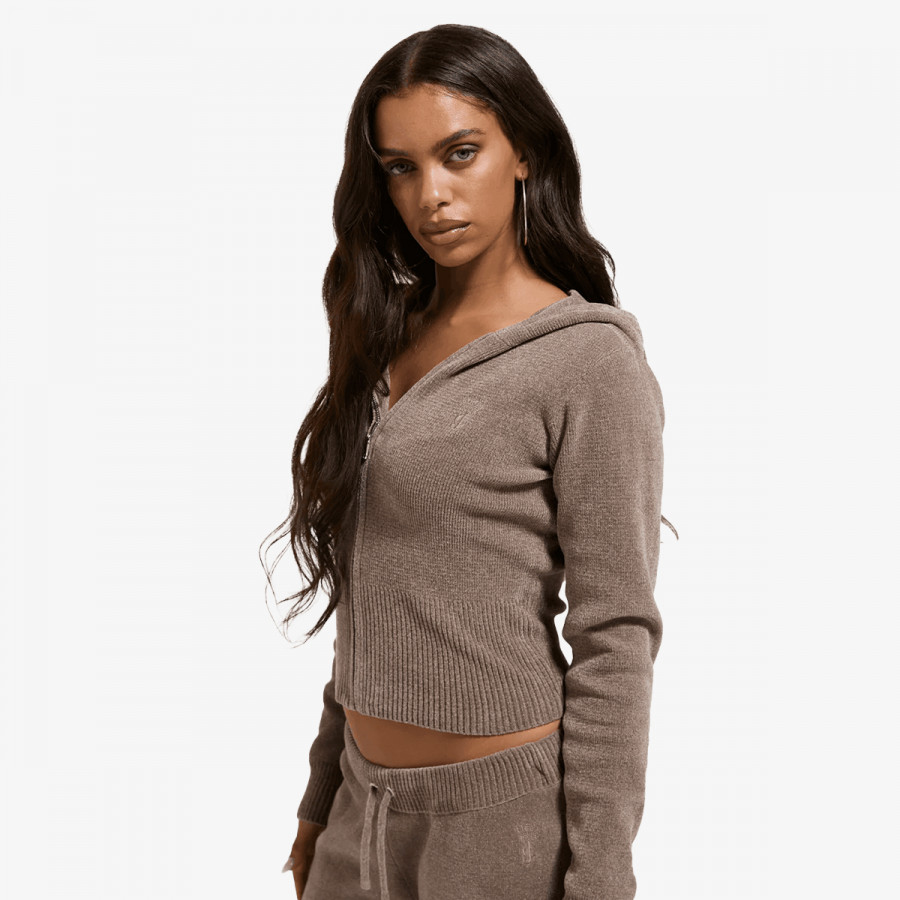Juicy Couture Bluza MAYA KNIT HOODI 