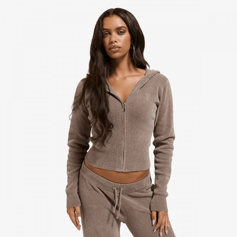 Juicy Couture Bluza MAYA KNIT HOODI 