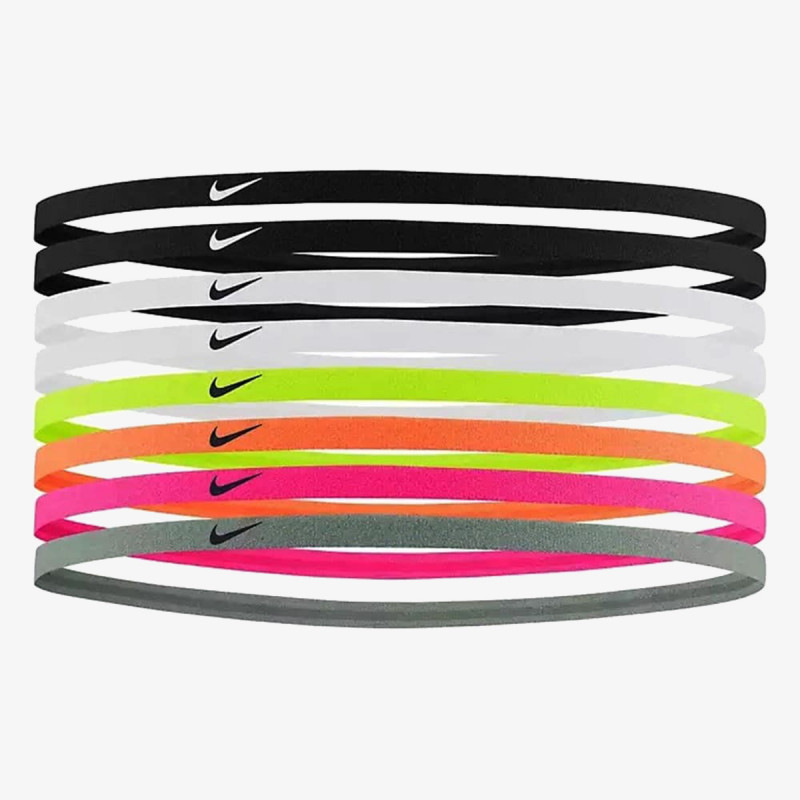 Produkte NIKE SKINNY HEADBANDS 8 PK BLACK/BLACK/W 