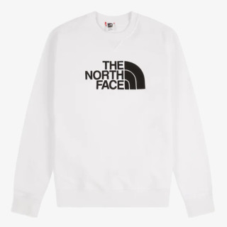 The North Face Bluza M DREW PEAK CREW TNF WHT/TNF BLK 