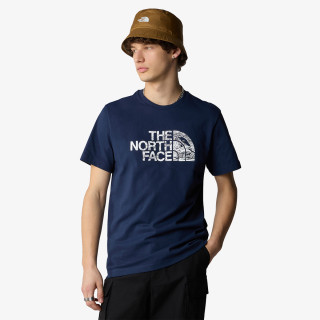 The North Face Bluzë M S/S WOODCUT DOME TEE 