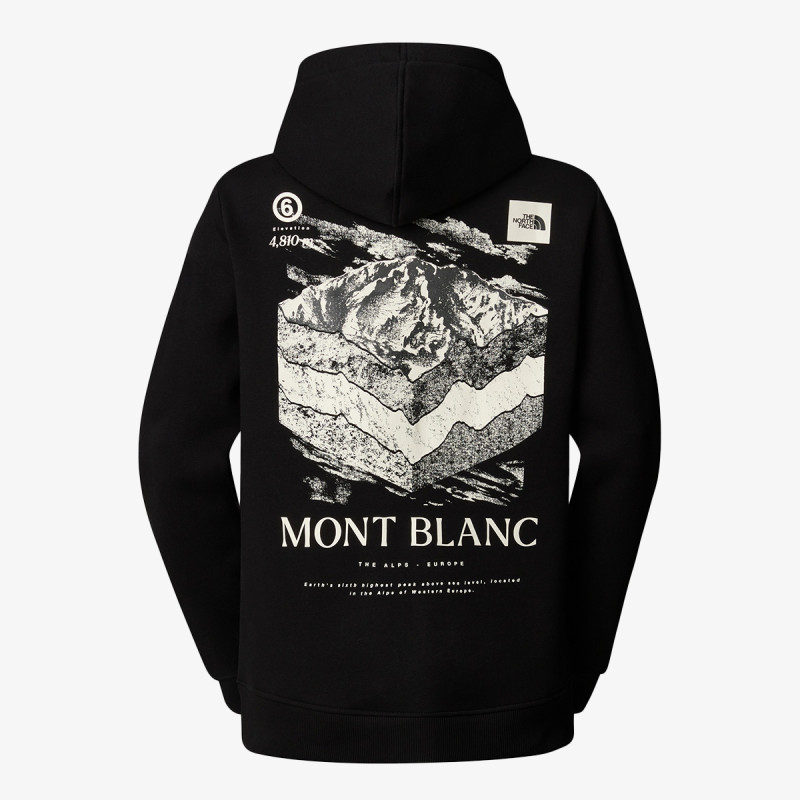 The North Face Bluza W HOODIE TOPOGRAPHIC 