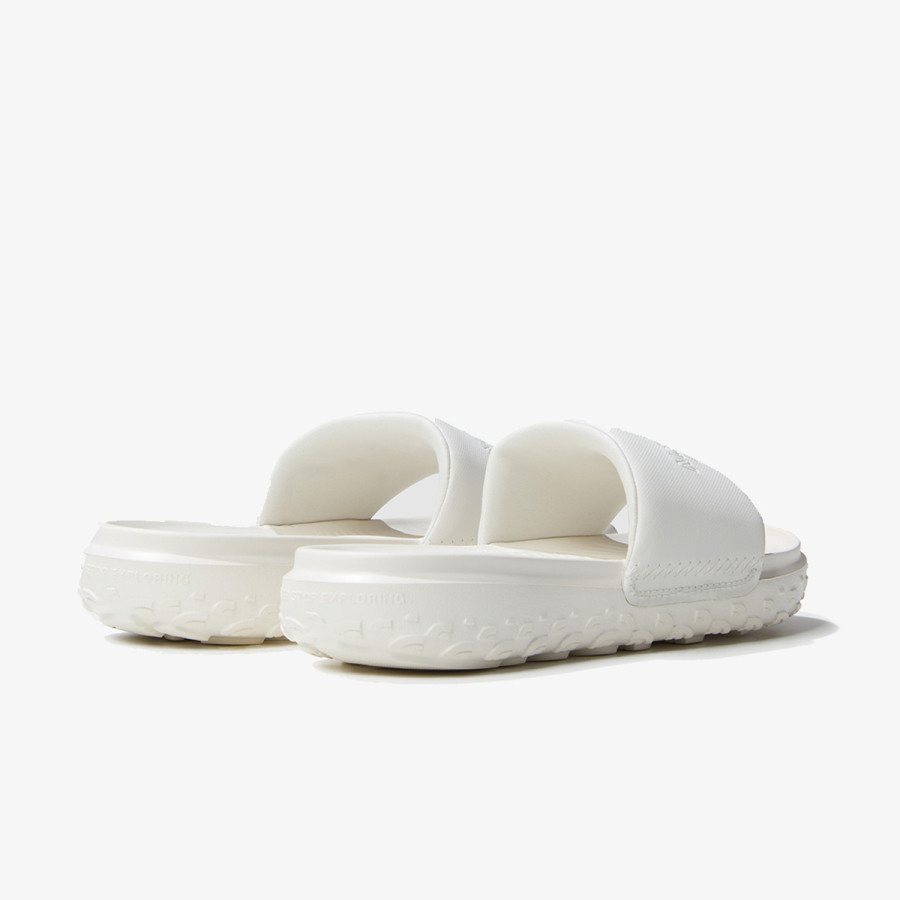 The North Face Shapka W NEVER STOP CUSH SLIDE WHITE DUNE/WHITE 