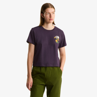 The North Face Bluzë FLORA EMBRO REGULAR SHORT SLEEVE TEE-G 
