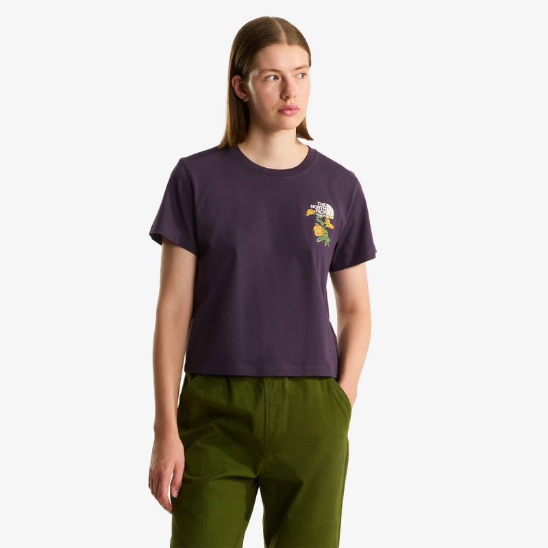 The North Face Bluzë FLORA EMBRO REGULAR SHORT SLEEVE TEE-G 