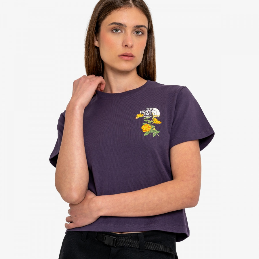 The North Face Bluzë FLORA EMBRO REGULAR SHORT SLEEVE TEE-G 