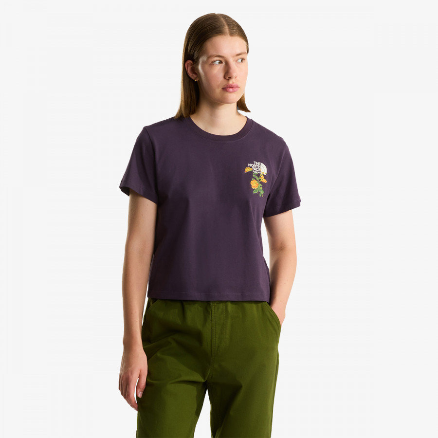 The North Face Bluzë FLORA EMBRO REGULAR SHORT SLEEVE TEE-G 