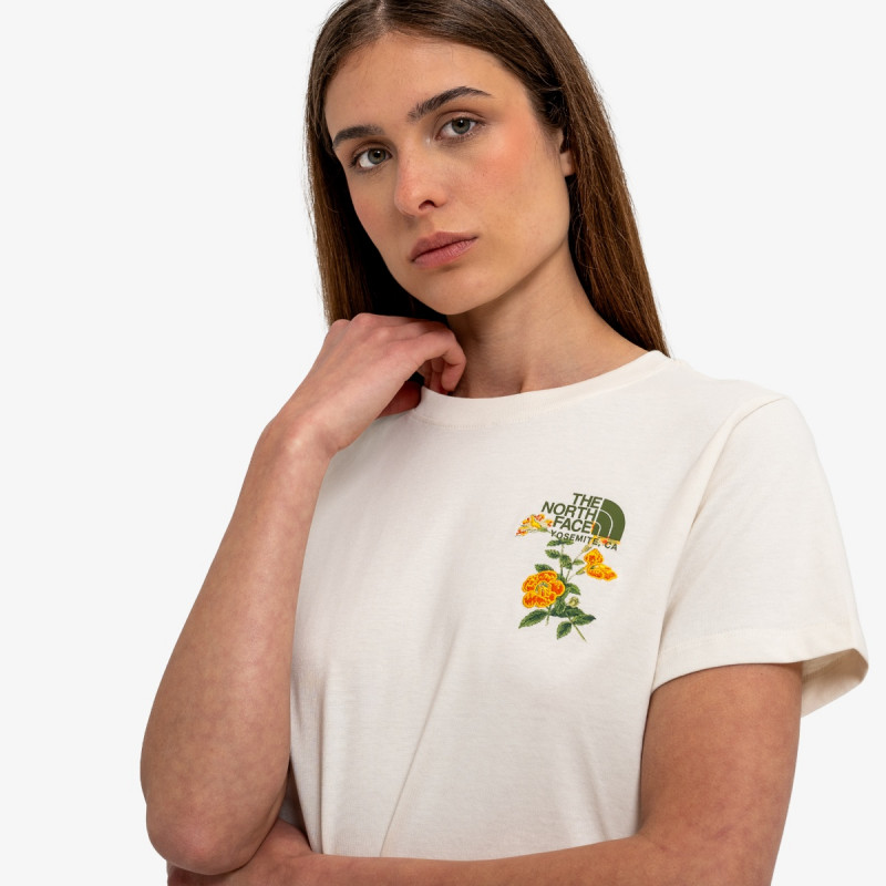 The North Face Bluzë FLORA EMBRO REGULAR SHORT SLEEVE TEE-G 