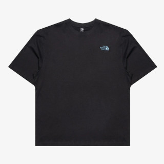 The North Face Bluzë LIQUID BOX NSE OVERSIZE SHORT SLEEVE 