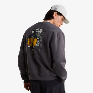The North Face Bluza U GEAR UP GET OUT RLX CREW-GRAPHIC 